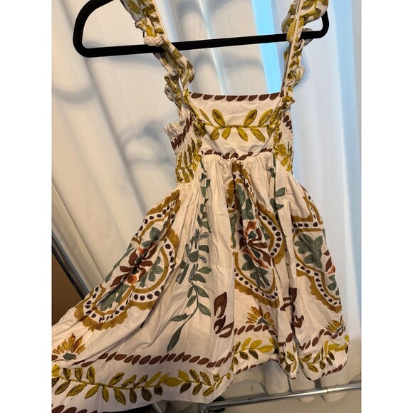 Anthropologie Ruffle-Sleeve Square-Neck Mini Dress Size Small SOLD OUT - Picture 7 of 7